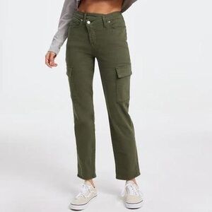 Good American Army Women Straight jeans size 29/8